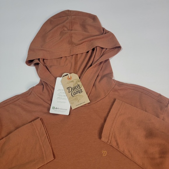 Duck Camp Other - New Duck Camp Essential Drirelease Hoodie Mens Medium Clay Red Hunting